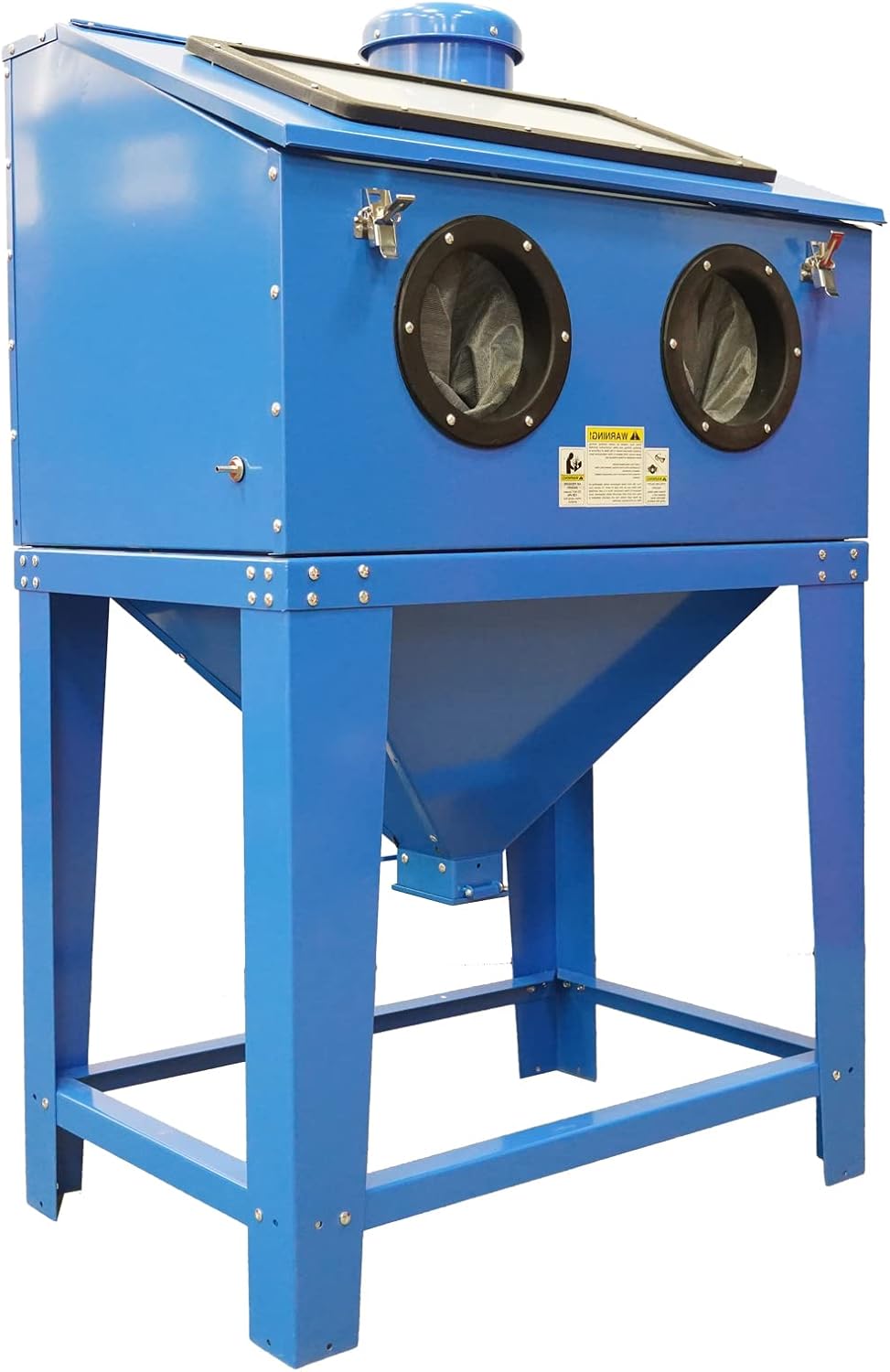 90 Gallon Sandblasting Cabinet with Dust Collection F631