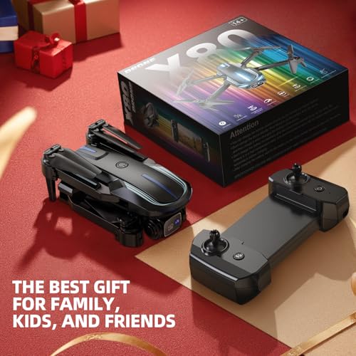 Mini Foldable Drone with 1080P HD Camera and 2 Batteries D98176