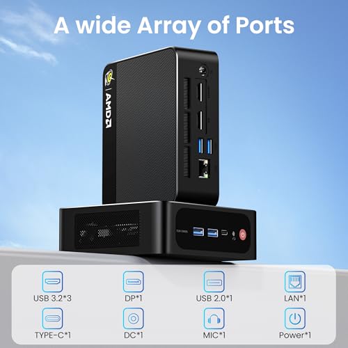 Mini PC AMD Ryzen 7 5825U 32GB RAM 500GB SSD U7962