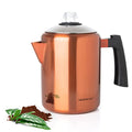 52 oz 12 Cup Stainless Steel Coffee Percolator H94822