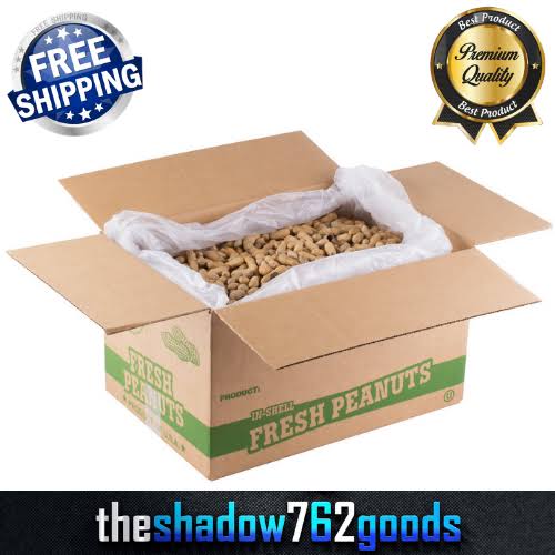 25 lb. Roasted Unsalted In-Shell Peanuts P741881