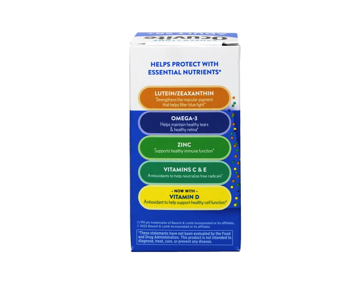 50 ea Pack of 4 Eye Vitamin Softgels Q768620