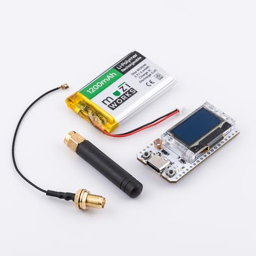 915MHz SX1262 ESP32 Development Board with 1200mAH Battery I6301