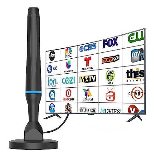 Digital HDTV Antenna Indoor Outdoor with Magnetic Base N568