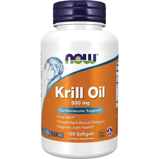 Krill Oil 500 mg Omega-3 120 Softgels H784756