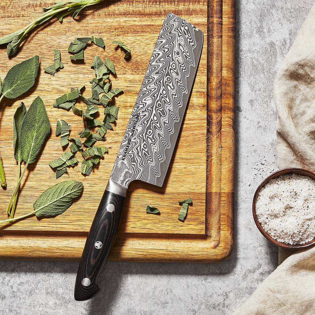 6.5-inch Damascus Nakiri Knife A65483