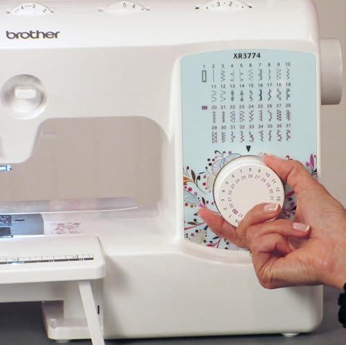 37 Built-in Stitches Sewing and Quilting Machine with Wide Table A28987