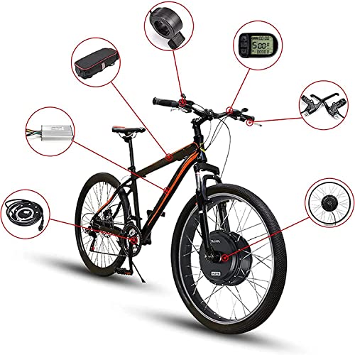 Electric Bike Conversion Kit 48V 1500W 26 inch Front Wheel Hub Motor W138980