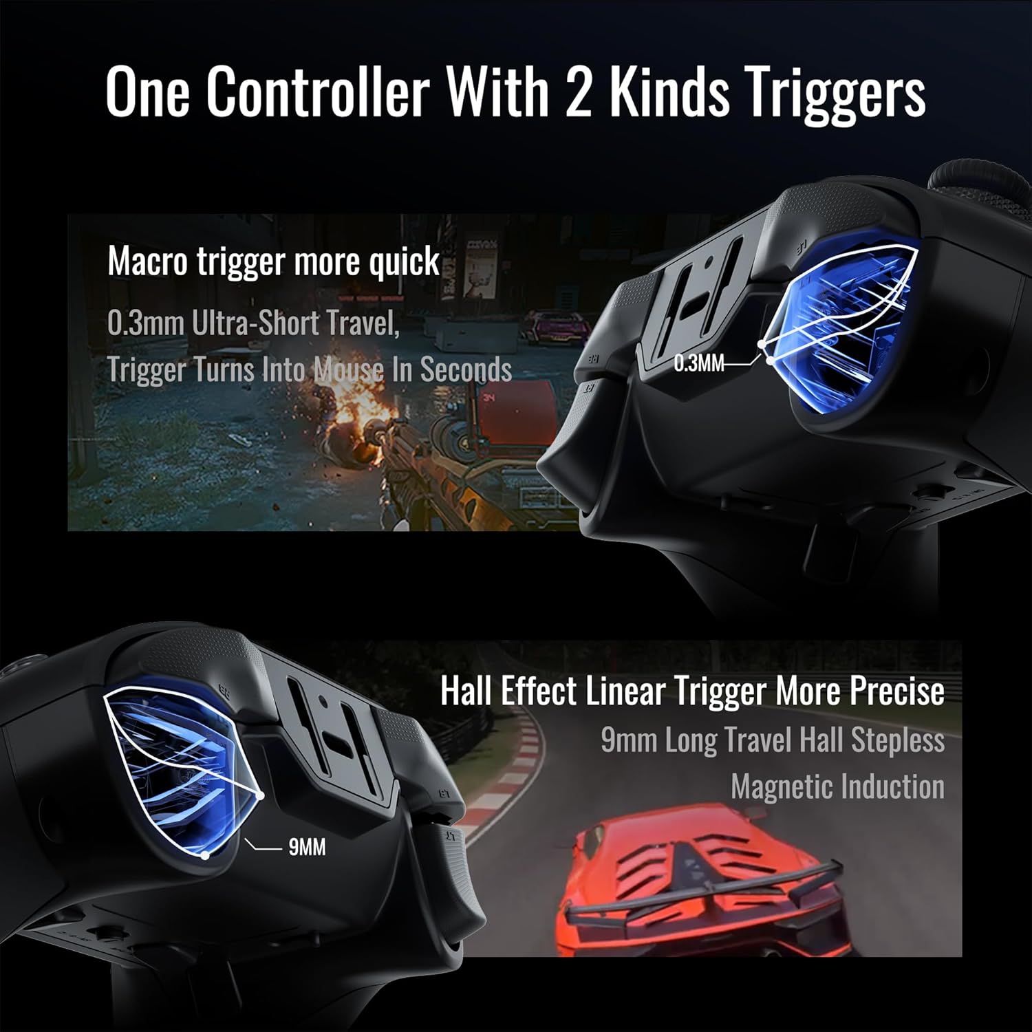 PC Controller with Hall & Micro Triggers G58706