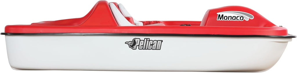 Red White Adjustable 5 Seat Pedal Boat T3875