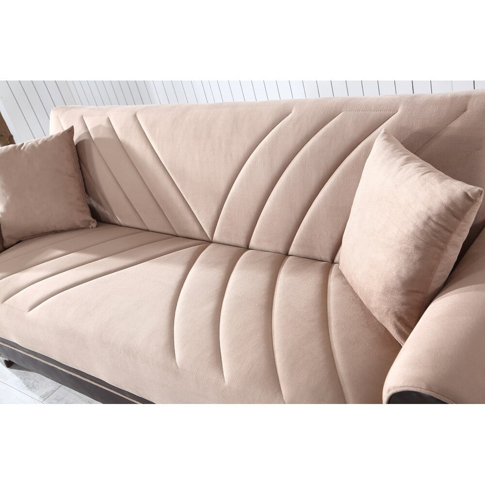 Grey 3-piece Sofa Loveseat Arms Chair Set D78063