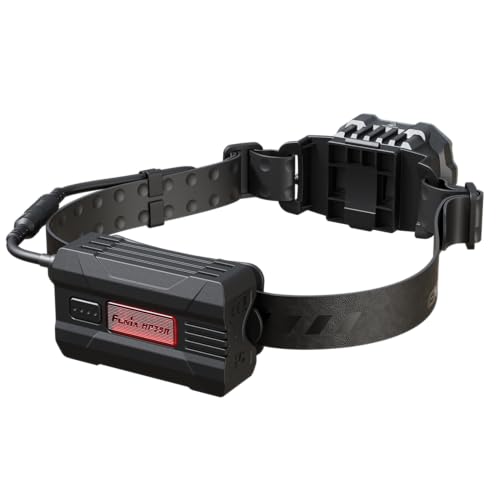 4000 Lumen USB-C Rechargeable Headlamp with Spotlight, Floodlight and Red Light U3847