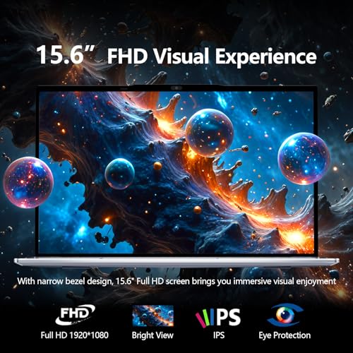 15.6 Inch Gaming Laptop, 16GB RAM 1TB SSD N95 Processor FHD IPS 1920 x 1080 D687483