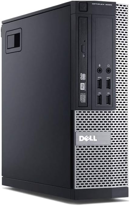 Small Form Factor Desktop PC, Intel Core i7-4770, 16GB Ram, 2TB SATA Drive + 256GB SSD, 24-inch LCD, Windows 10 Pro H9235