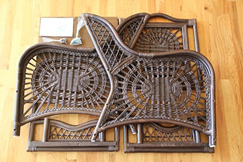 Natural Rattan Wicker Armchair with Cushion G55293