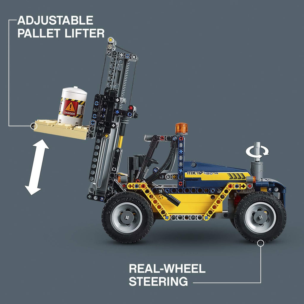 Heavy Duty Forklift Building Kit (592 Pieces) V15416