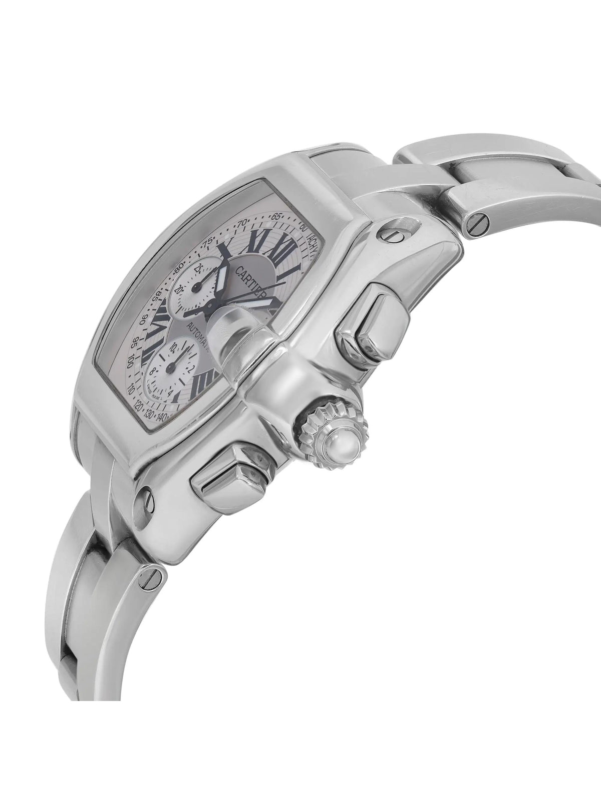 Steel Silver Dial Automatic Men Watch C303268