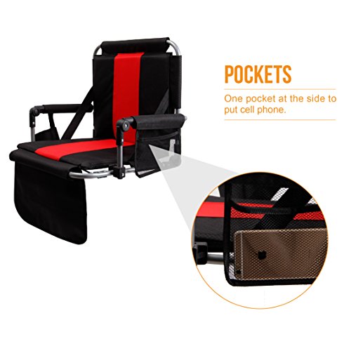 Stadium Seat Chair with Back & Arm Rest P753