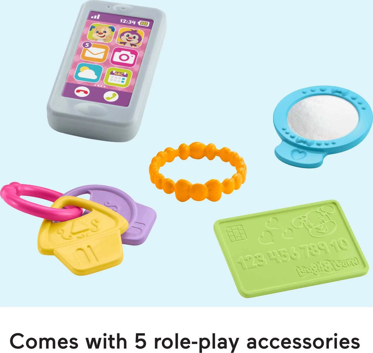 Infant & Toddler Learning Toy with 5 Accessories G54144