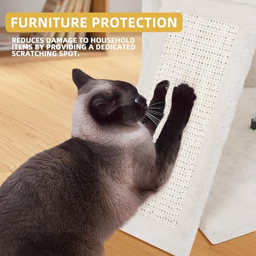 Grey Cat Tree with Scratching Post K1920