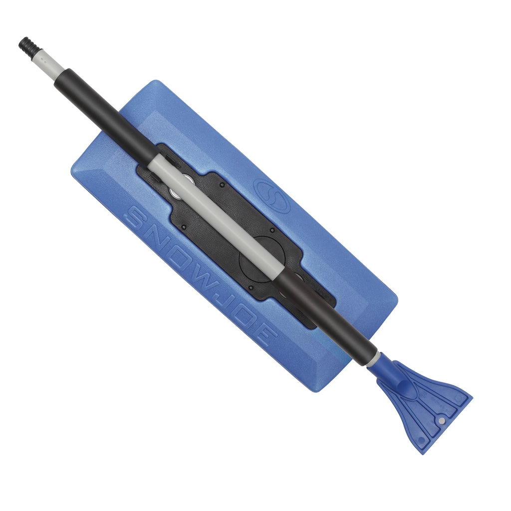 4-in-1 Telescoping Snow Broom with Ice Scraper and LED Lights H463