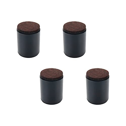 4" Self Adhesive Black Furniture Risers V953