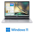 15.6" Full HD Display Intel Celeron N4500 4GB DDR4 128GB eMMC Pure Silver Windows 11 Home Laptop W286225