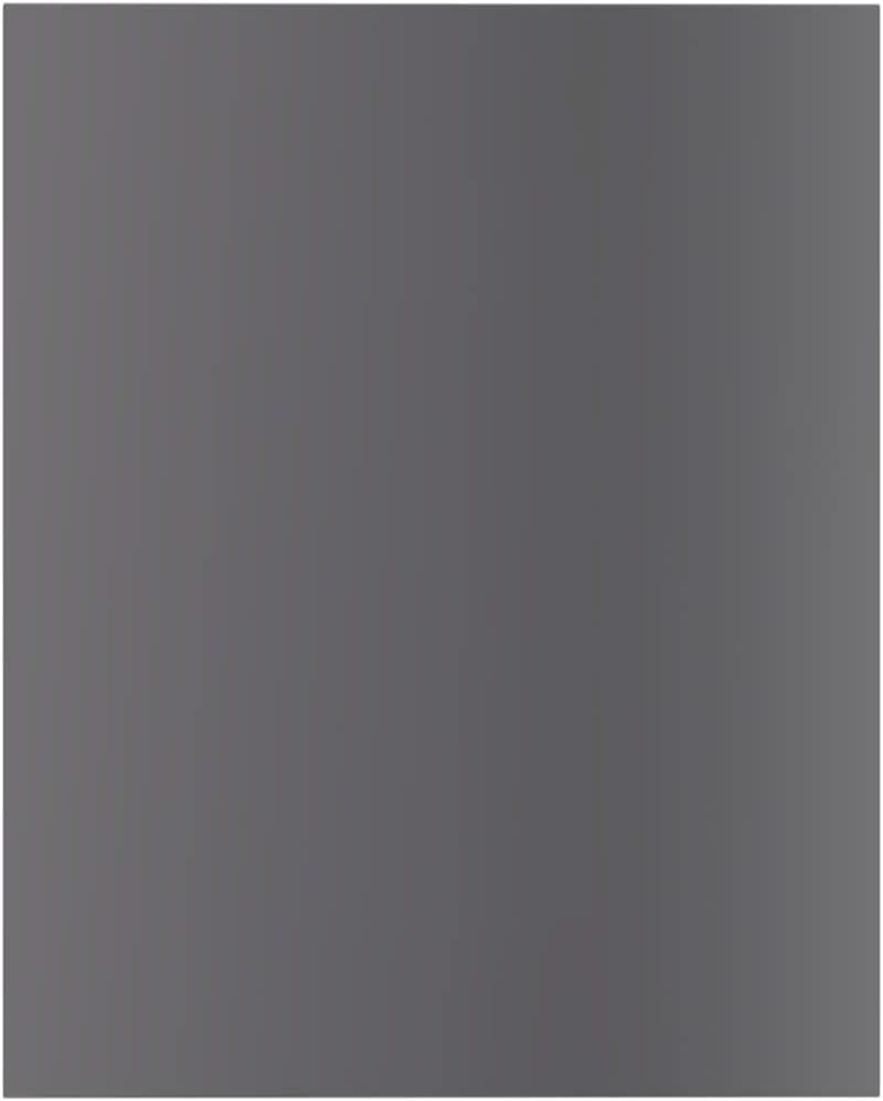 8 pcs High Gloss Gray Engineered Wood Shelf N255697