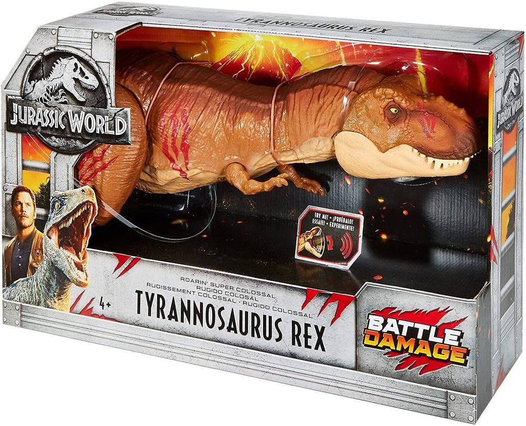 Battle Damage Roarin Super Colossal Tyrannosaurus Rex A8454