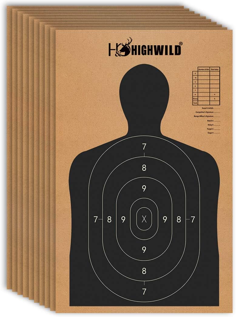 18 X 30 Cardboard Paper Targets (Pack of 25) O8044