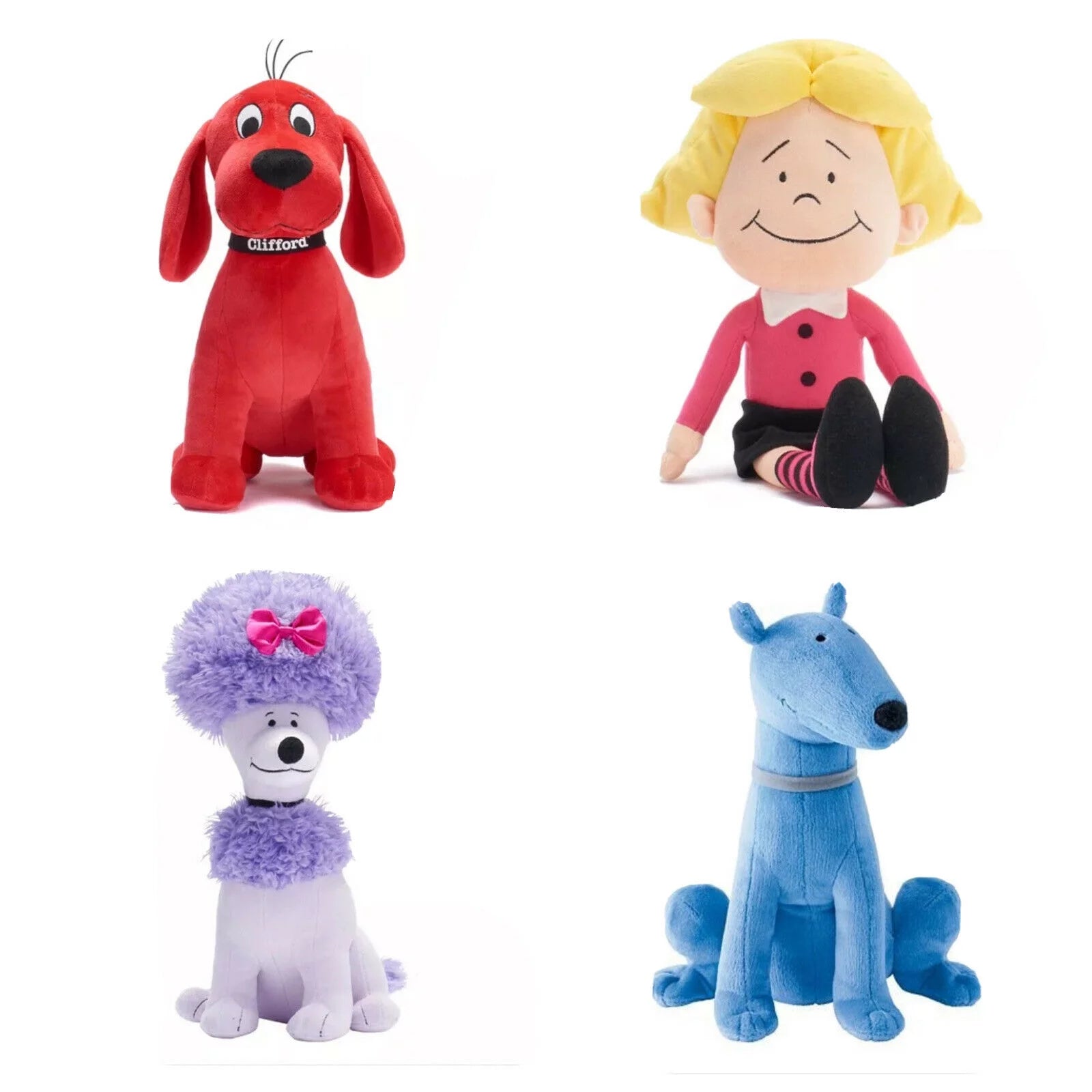 4Pc 12” Plush Stuffed F94838
