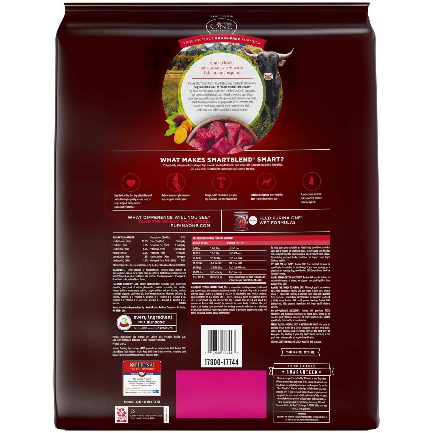 Grain Free Natural Dry Dog Food U773008