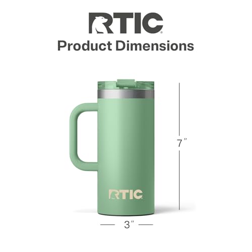 20oz Insulated Stainless Steel Travel Mug with Lid and Handle O293