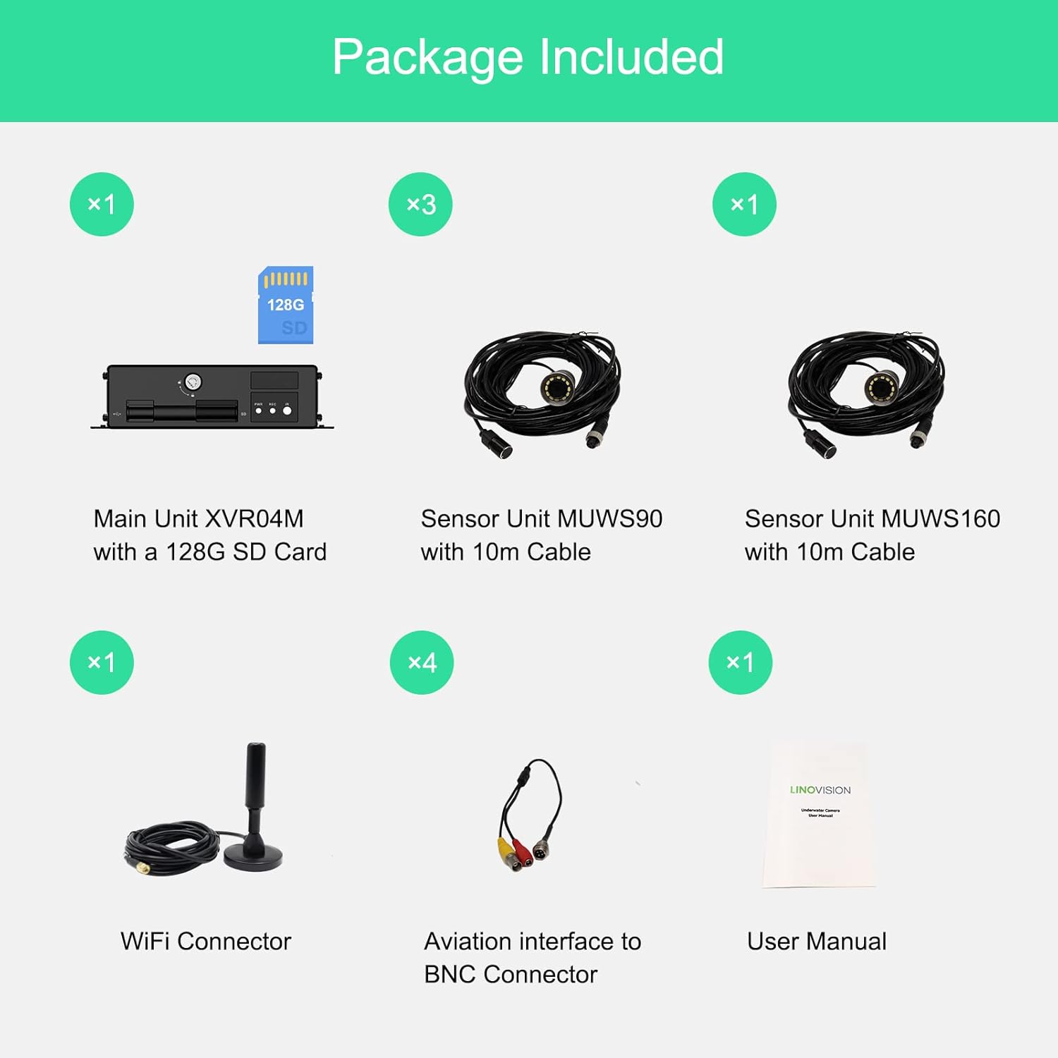 Modular Underwater Camera Kit with Compact Size N1629