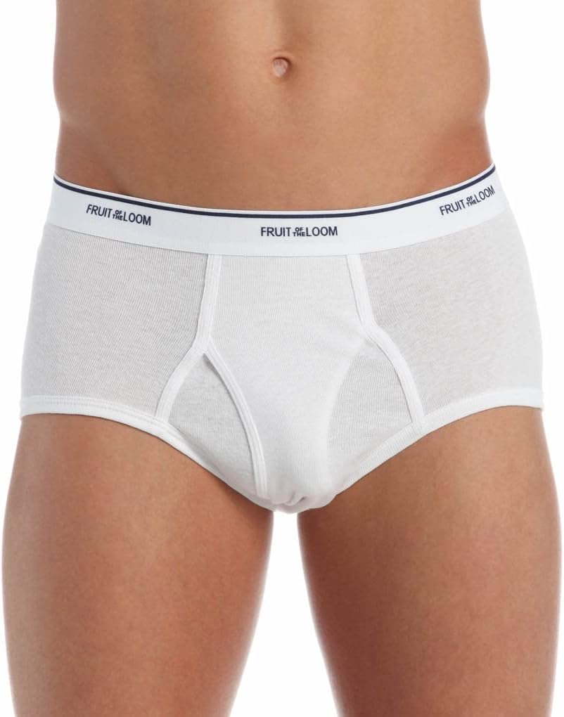 White Cotton Brief Multi-Pack B98618