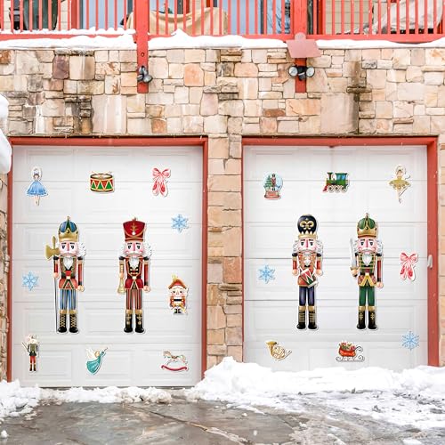 19 Pcs Christmas Garage Door Decoration Magnet O72728