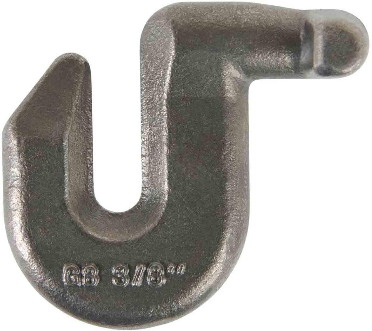 (4 Pack) 3/8" Heavy Duty G80 T-Grab Hook Combo U384