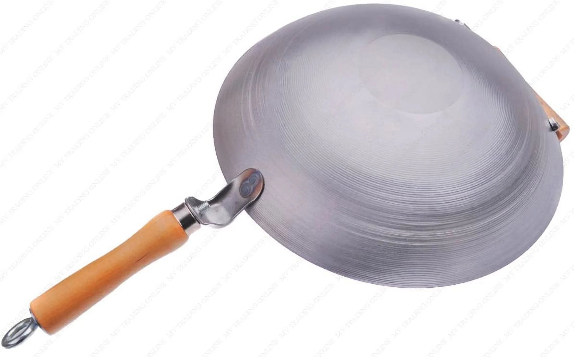 14 Inches Carbon Steel Wok with Helper Handle J52391