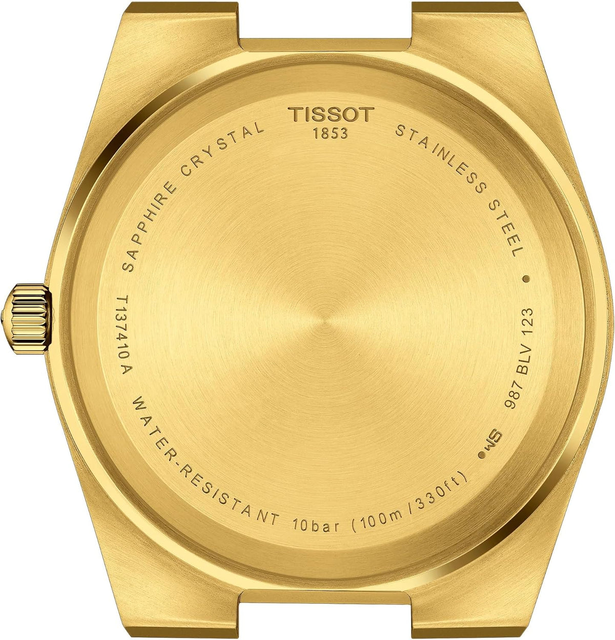 Yellow Gold PVD Coating Stainless Steel Quartz Watch I628