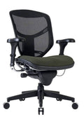 Olive Black Ergonomic Mesh Fabric Mid-Back Chair B64155
