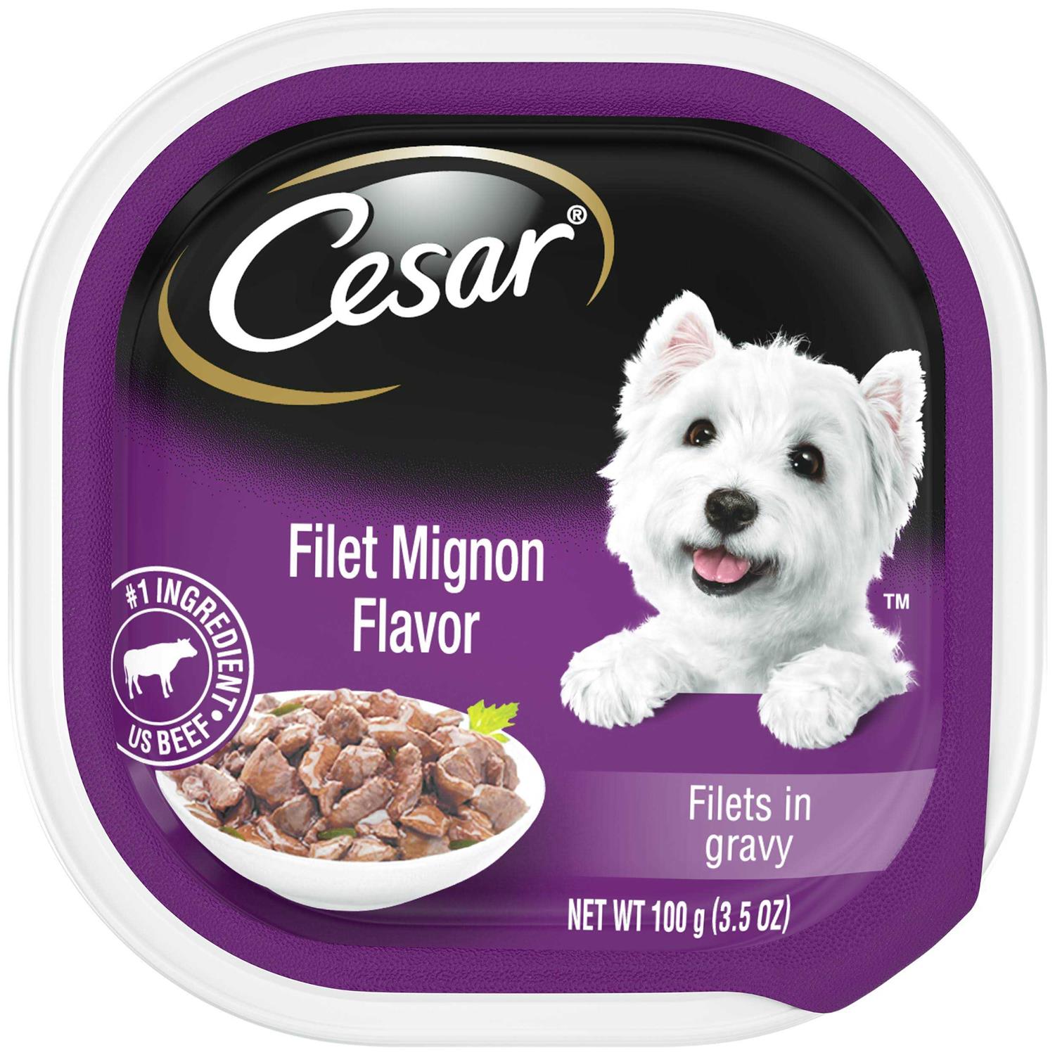 Gourmet Filets in Sauce Filet Mignon Dog Food F856