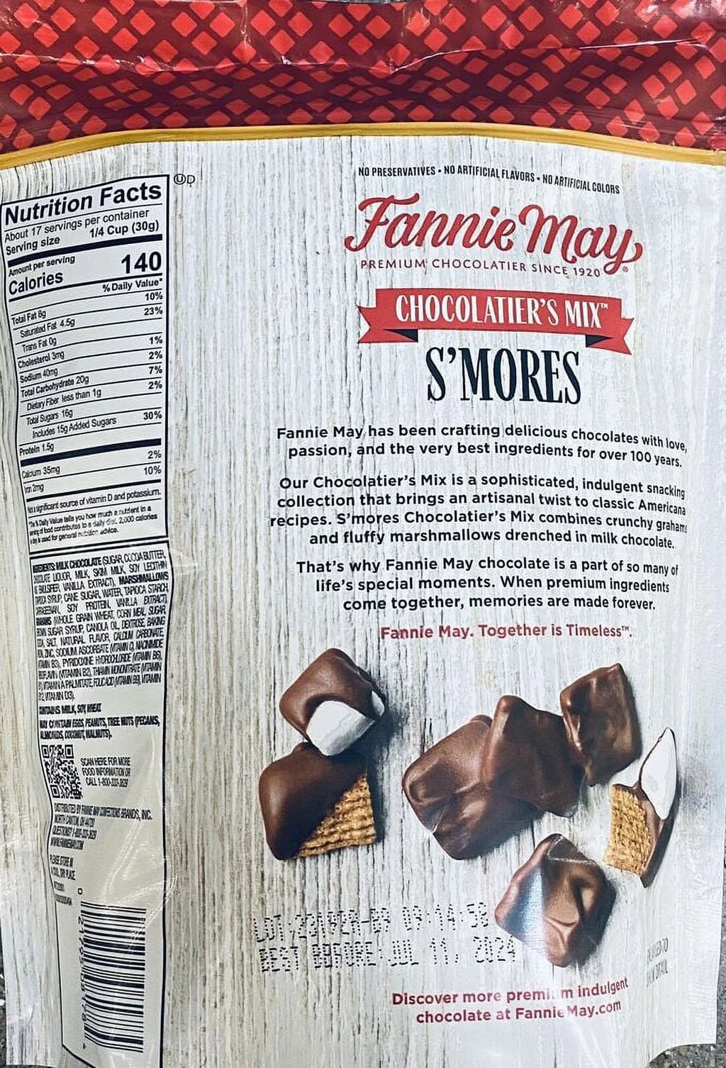 3 Pack 18 oz S'MORES Snack Mix P35633