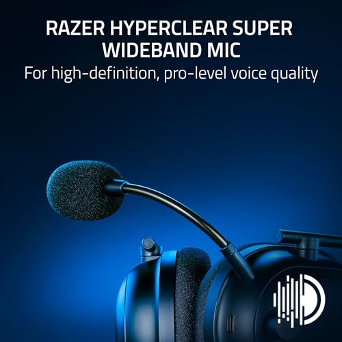 Black Wireless Gaming Headset with 50mm Drivers R768841