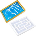 Rectangle Silicone Rolling Tray Molds F3671