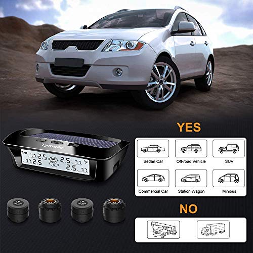 RV Tire Pressure Monitoring System with 4 Sensors I18239