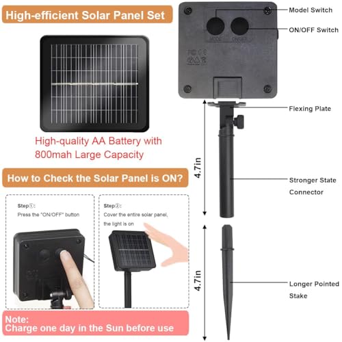 6 Pack Solar Christmas Pathway Lights Q238604