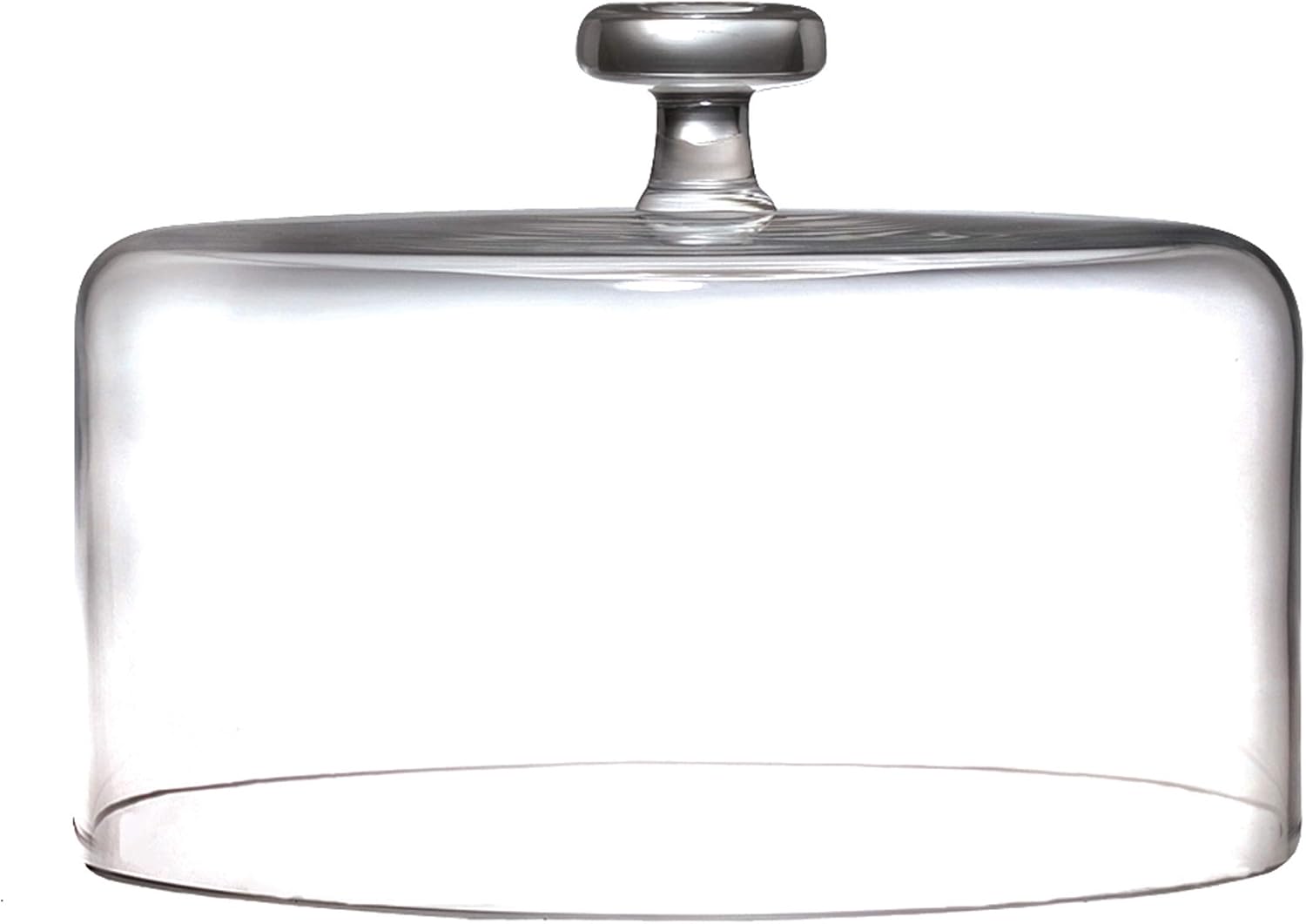 Handmade Glass Cake Dome 10.5" Diameter Clear Y454179