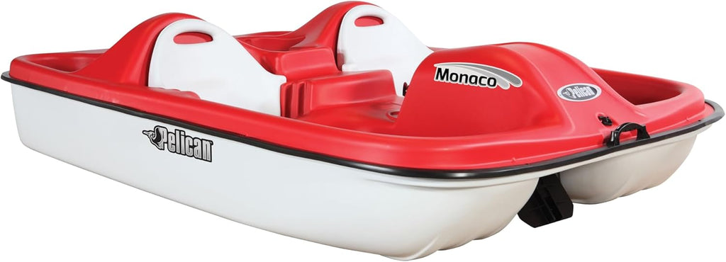Red White Adjustable 5 Seat Pedal Boat T3875