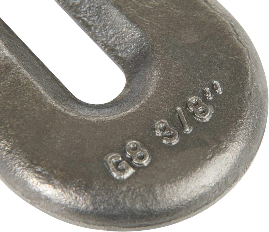 (4 Pack) 3/8" Heavy Duty G80 T-Grab Hook Combo U384