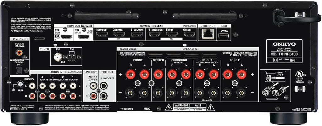 7.2 Channel Network AV Receiver D6410